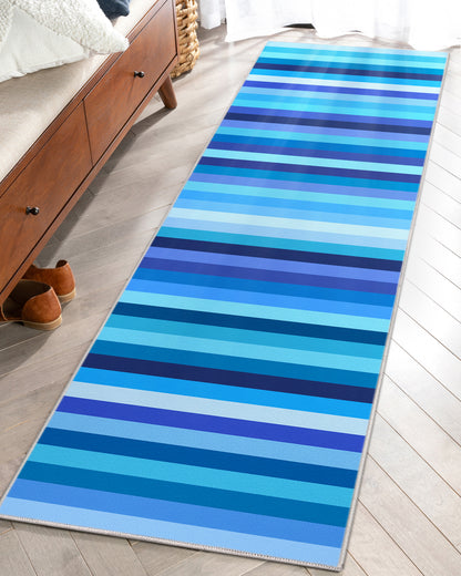 Crayola Stripe Blue Rug CRA-07A