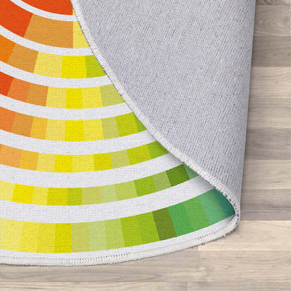 Crayola Color Wheel Multicolor Rug CRA-12A