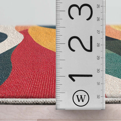 Crayola Swirl & Scribble Multicolor Rug CRA-51