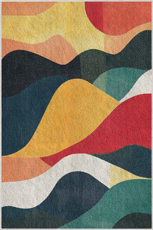 Crayola Swirl & Scribble Multicolor Rug CRA-51