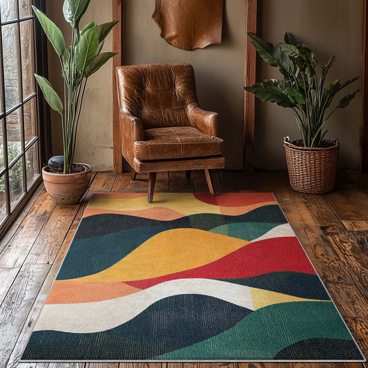 Crayola Swirl & Scribble Multicolor Rug CRA-51