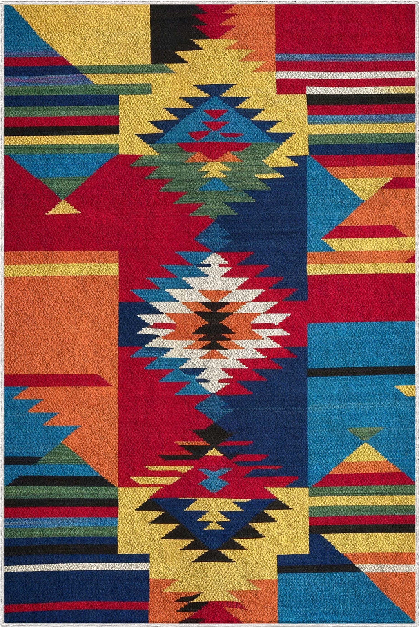 Crayola Sage & Sunsets Multicolor Rug CRA-53