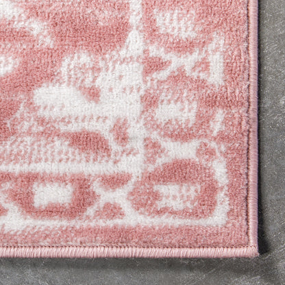 Disa Vintage Medallion Blush Soft Rug DZ-00