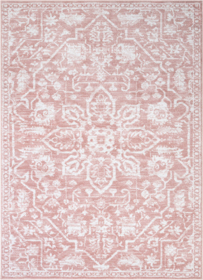 Disa Vintage Medallion Blush Soft Rug DZ-00