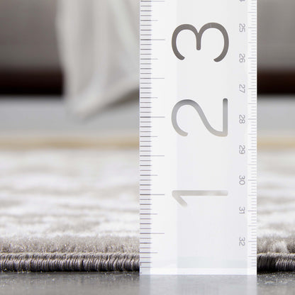 Disa Vintage Medallion Grey Soft Rug DZ-03