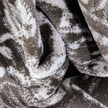 Disa Vintage Medallion Grey Soft Rug DZ-03