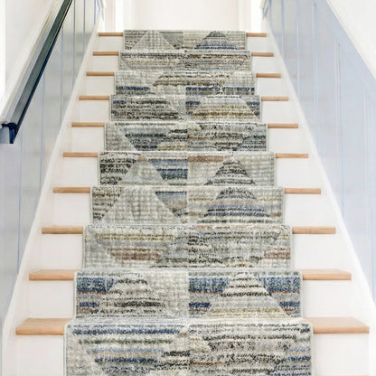 Elemental Knoll Plush Washable Roll Runner Rug ELM-11-R