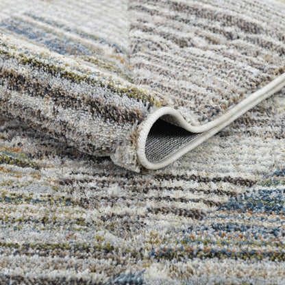 Elemental Knoll Plush Washable Roll Runner Rug ELM-11-R