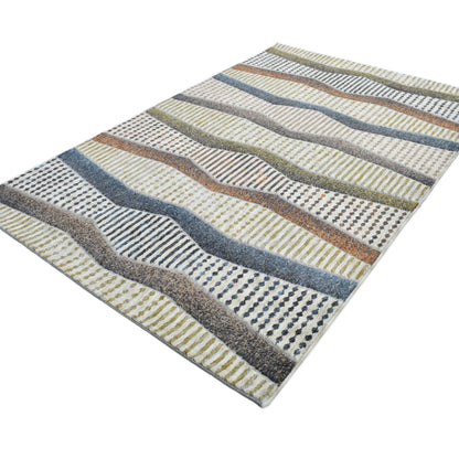 Elemental Ridge Plush Washable Rug ELM-21