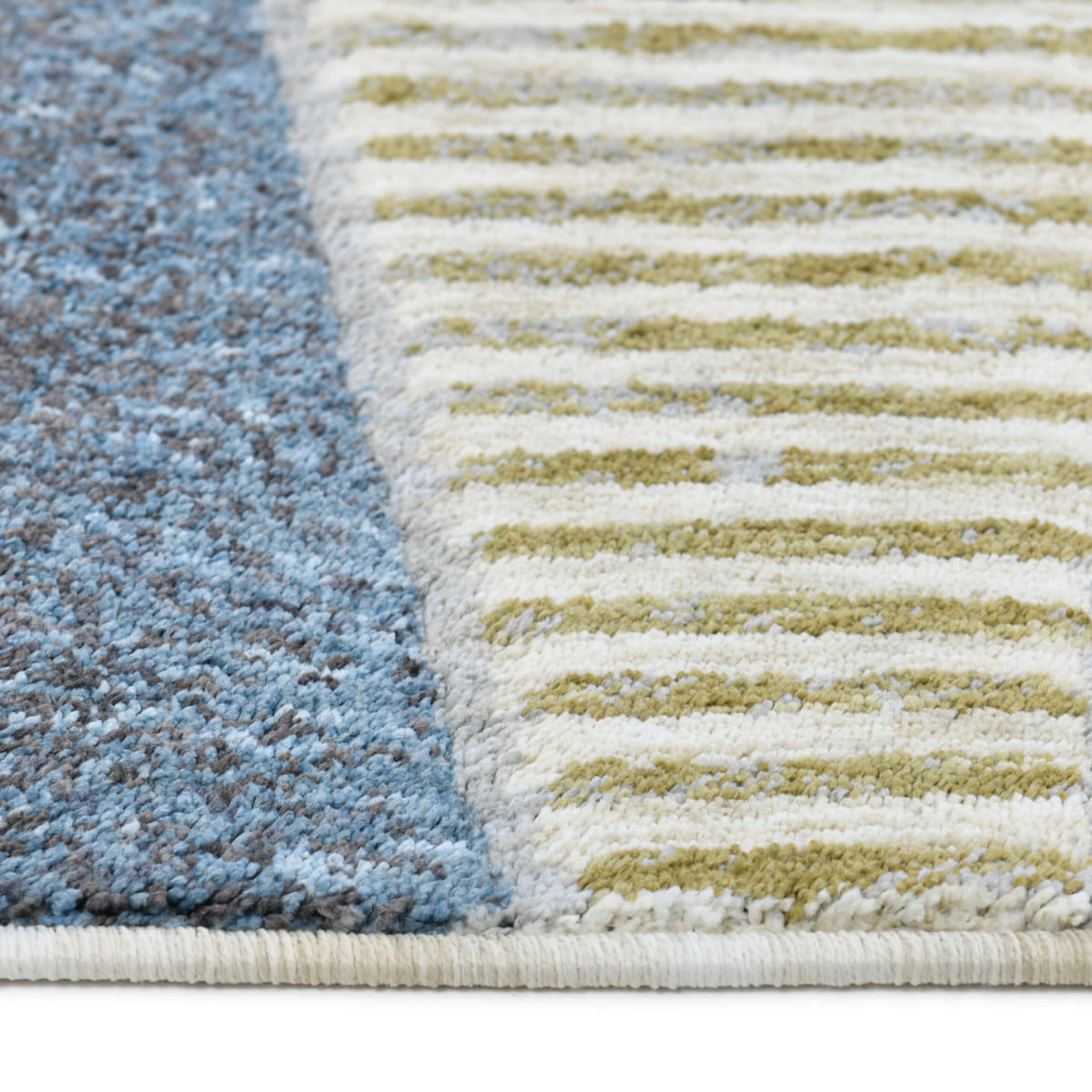 Elemental Ridge Plush Washable Roll Runner Rug ELM-21-R