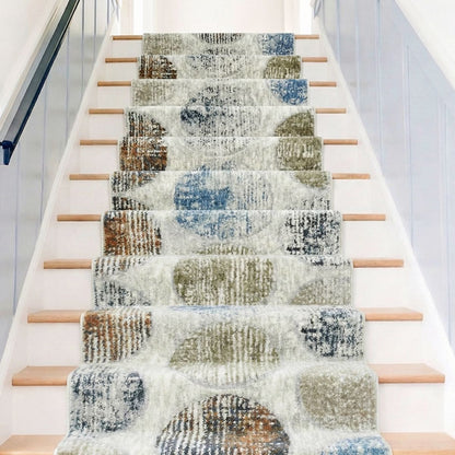 Elemental Vale Plush Washable Roll Runner Rug ELM-31-R