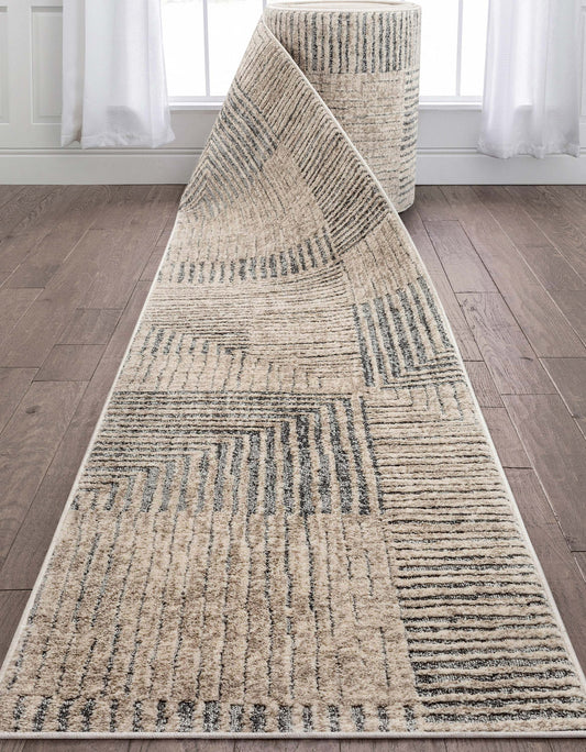 Harlow Sula Ivory Grey Roll HAR-112-R