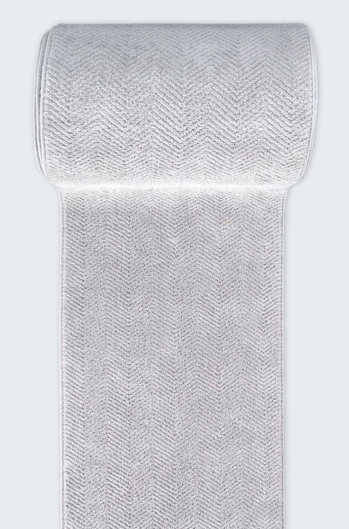 Harlow Pompeii Light Grey Roll Runner HAR-147