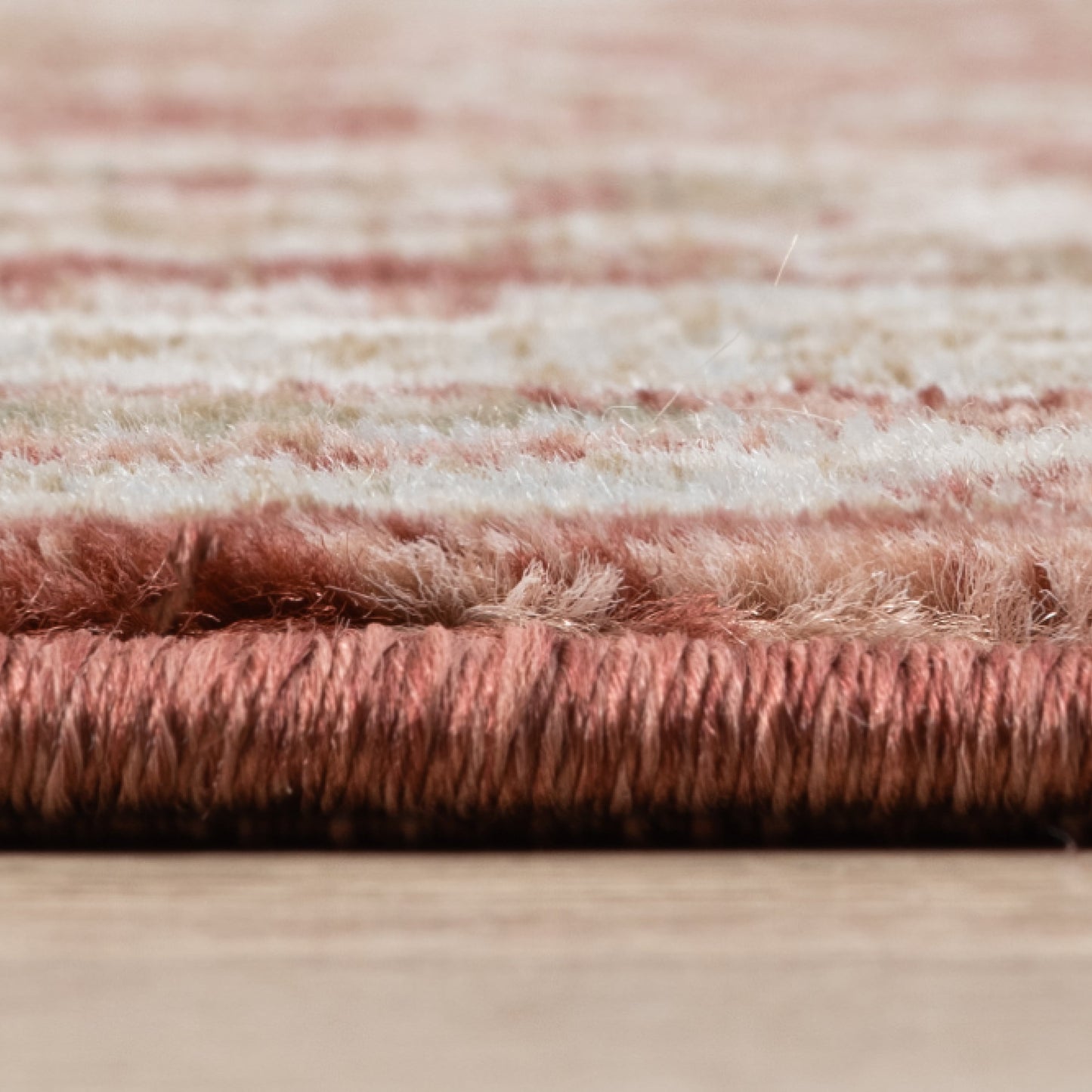 Indira Elysium Crimson Rug with Fringe IND-100