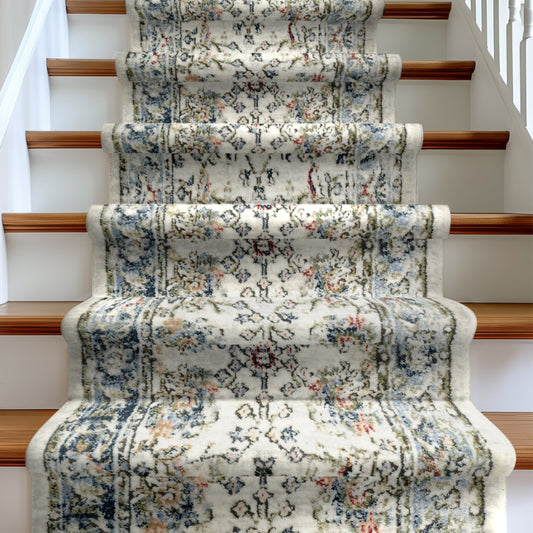 Indira Elysium Ivory Roll Runner IND-102