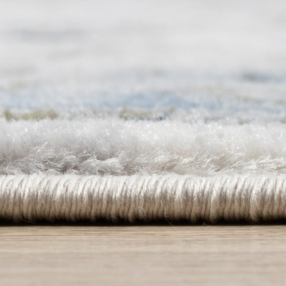 Indira Elysium Ivory Rug with Fringe IND-102