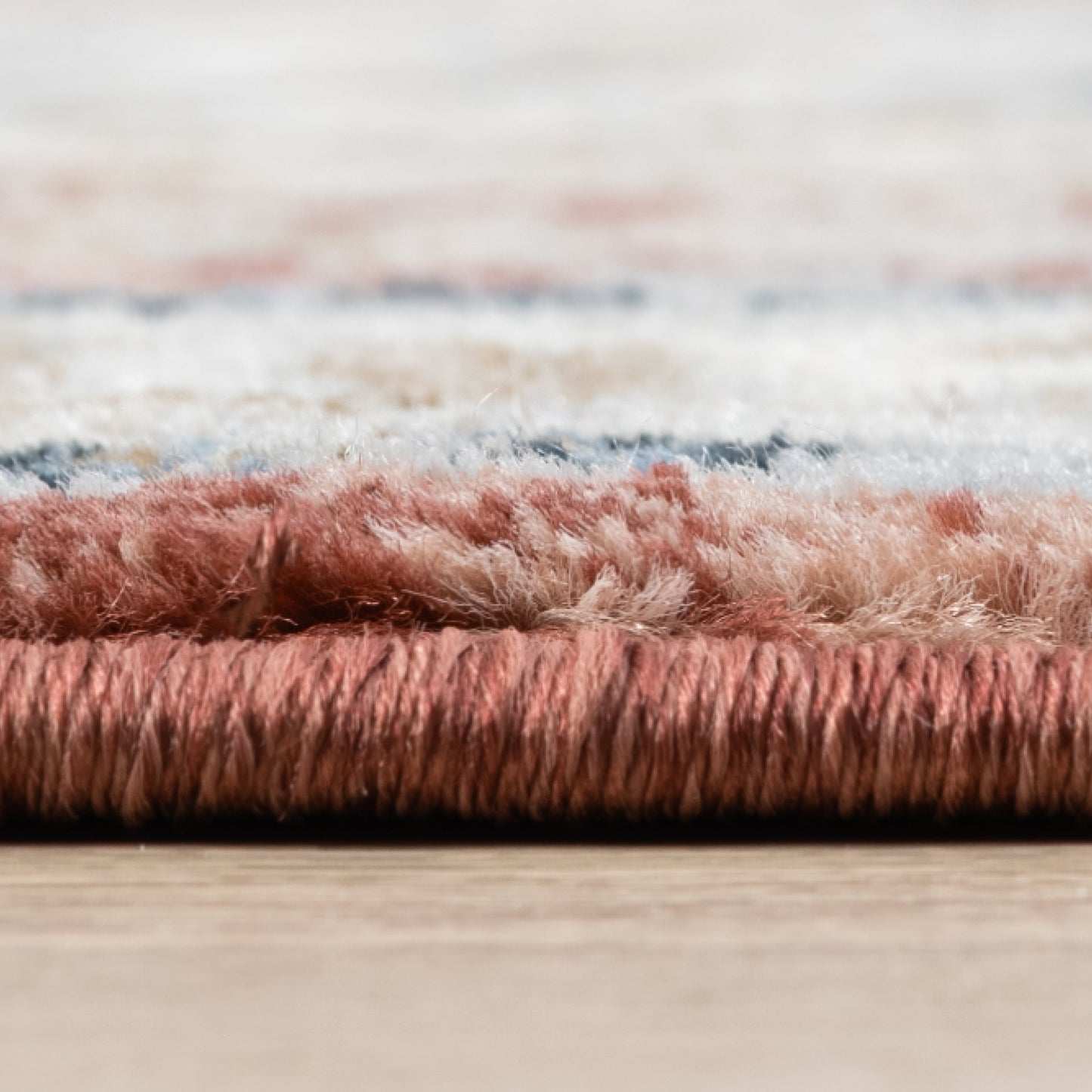 Indira Mythos Crimson Rug with Fringe IND-130