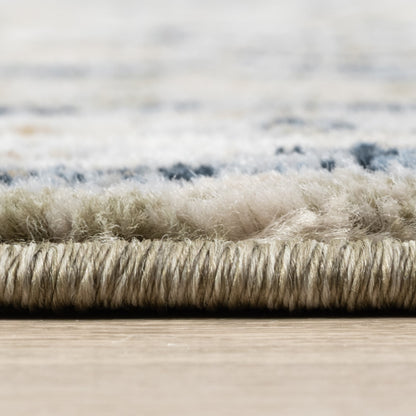 Indira Mythos Emerald Green Rug with Fringe IND-135