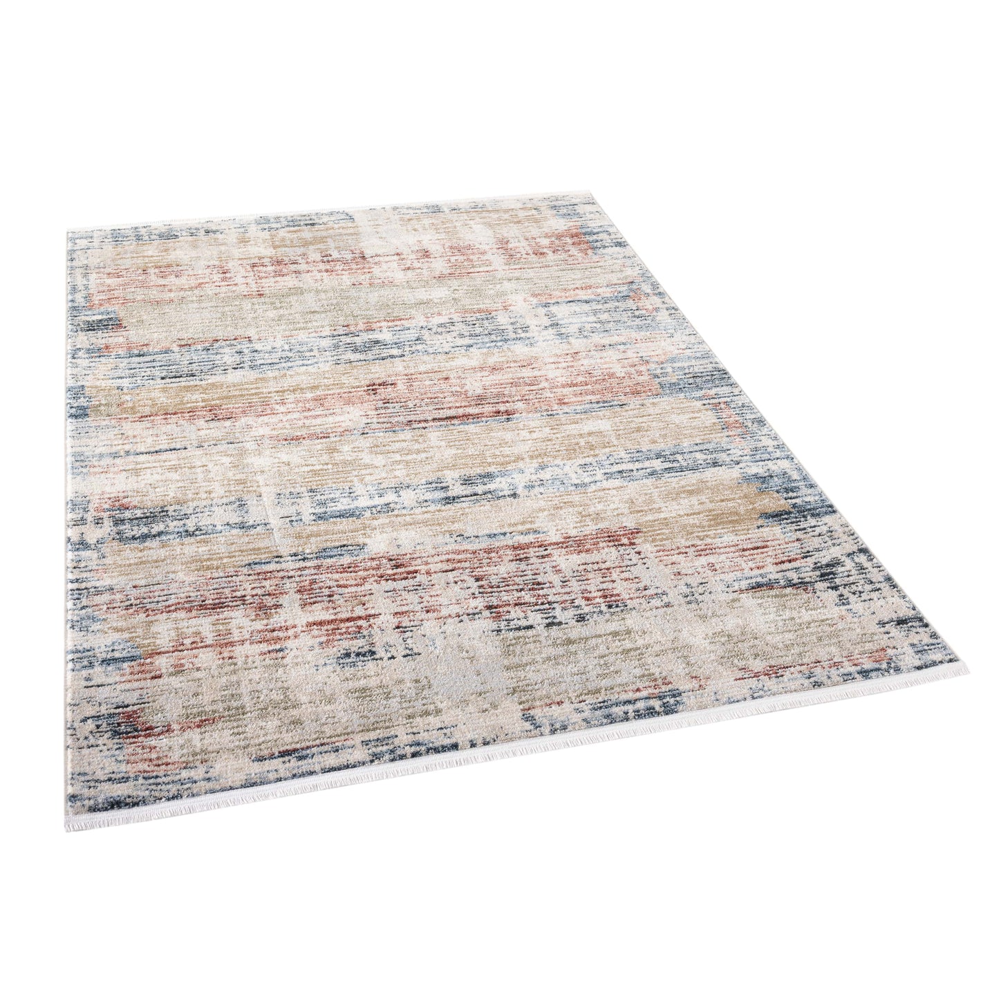 Indira Mirage Multi-Color Rug with Fringe IND-151