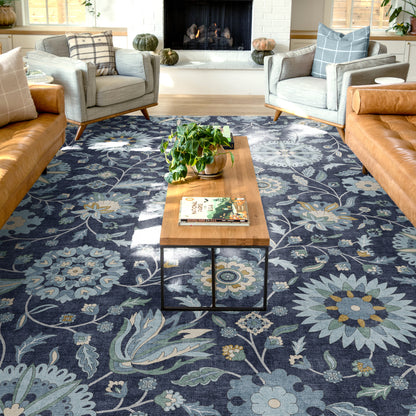 Kings Court Charlotte Blue Rug IP-KC-180