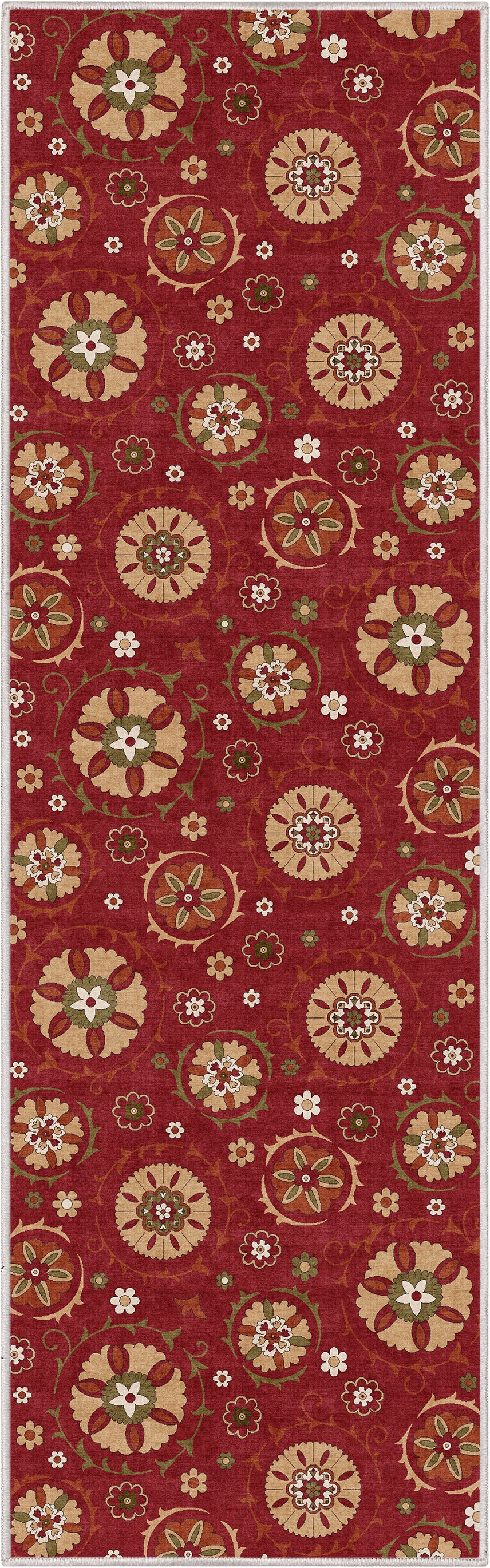 Kings Court Beatrice Red Rug IP-KC-190
