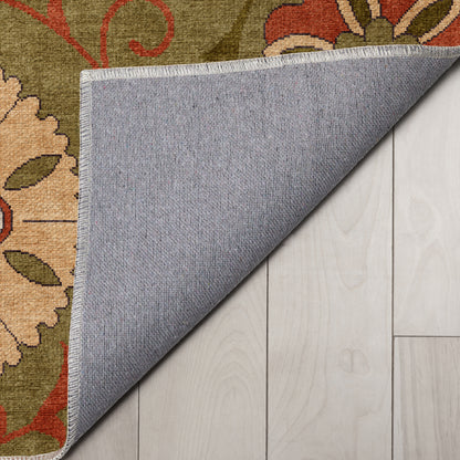 Kings Court Beatrice Green Rug IP-KC-191