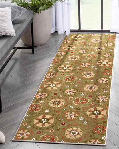 Kings Court Beatrice Green Rug IP-KC-191
