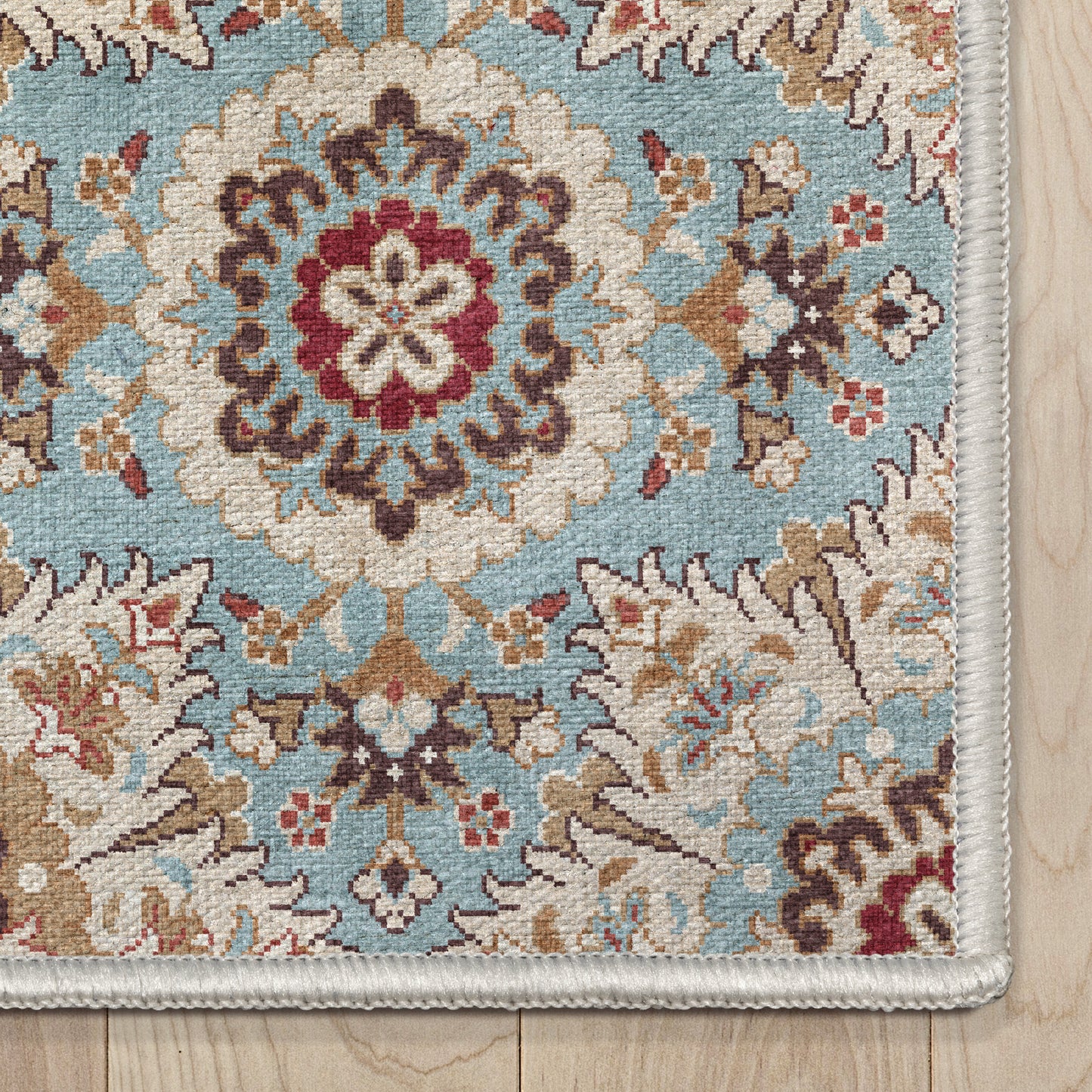 Kings Court Victoria Blue Rug IP-KC-210