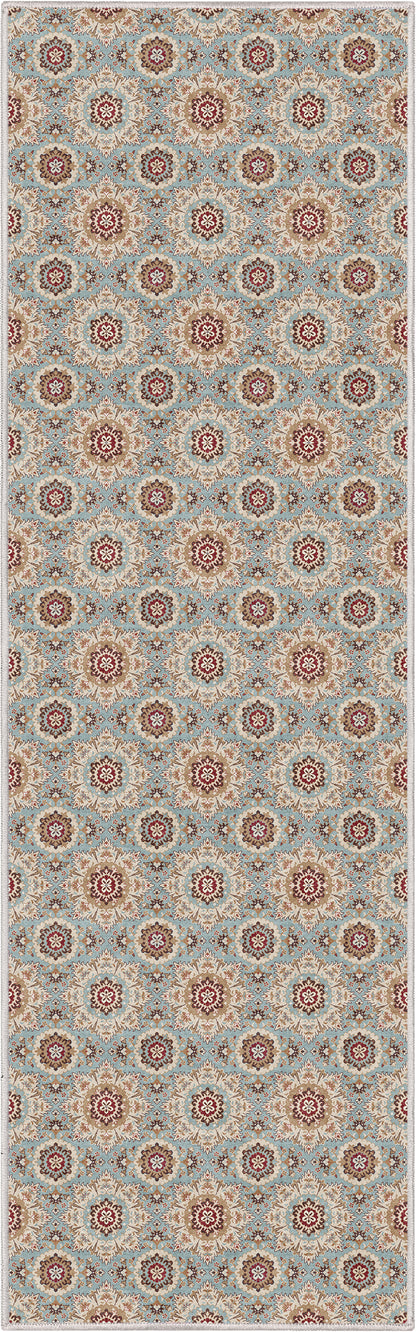 Kings Court Victoria Blue Rug IP-KC-210