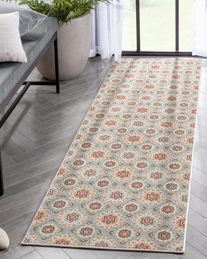 Kings Court Victoria Blue Rug IP-KC-210