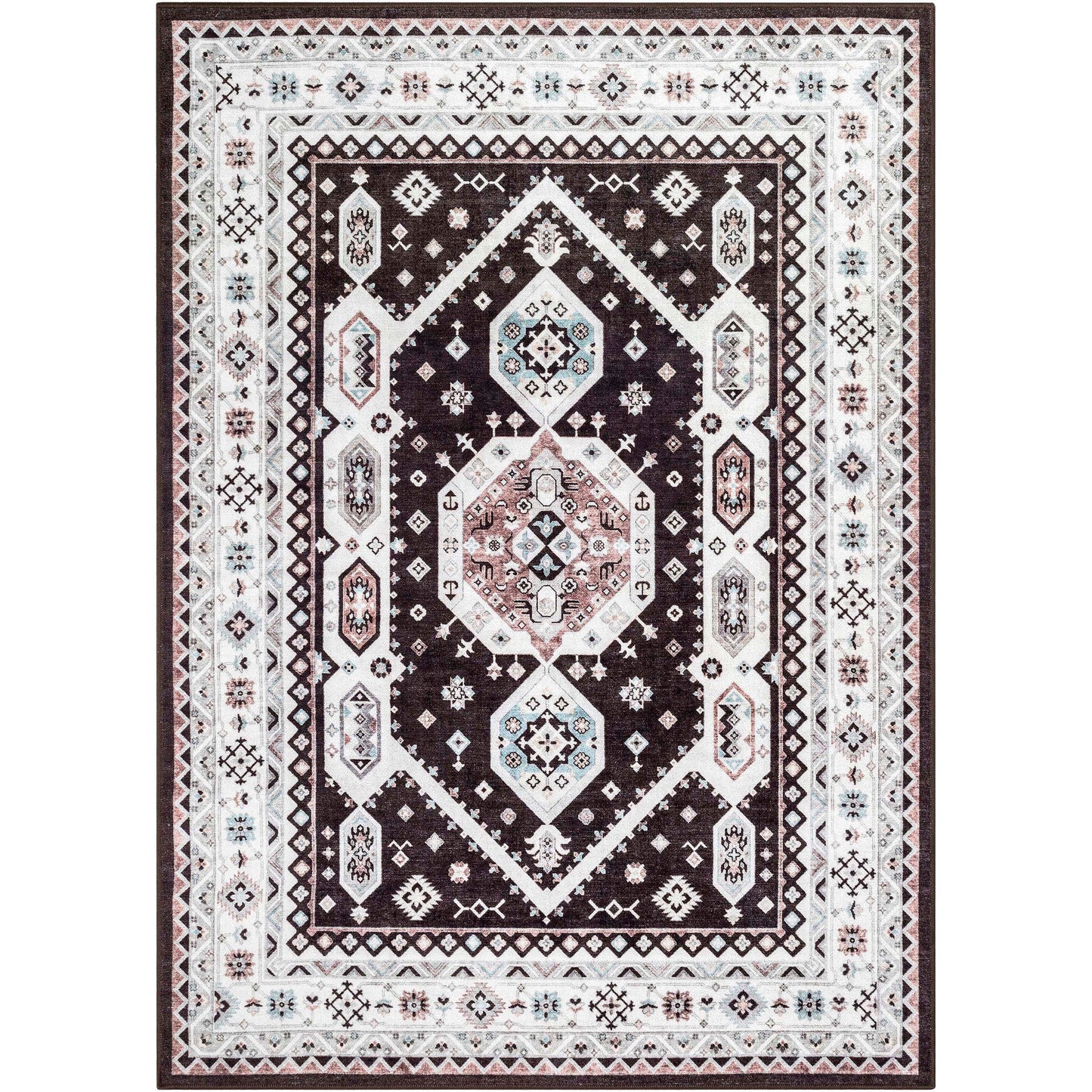 Kings Court Kama Black Rug KC-213