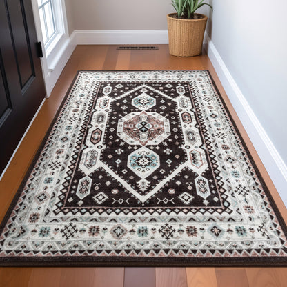 Kings Court Kama Black Rug KC-213