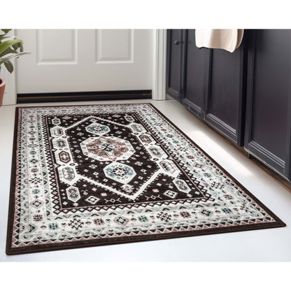 Kings Court Kama Black Rug KC-213