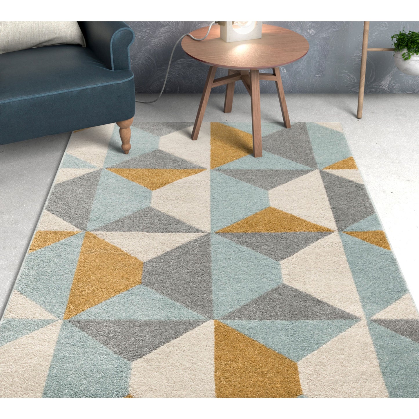 Zeke Gold Modern Bohemian Rug MC-251