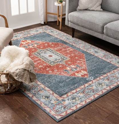 Mabel Blue Modern Rug MC-384