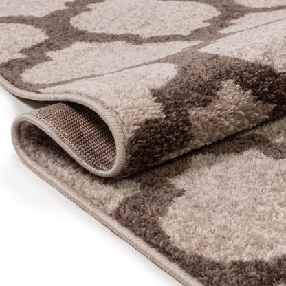 Zoe Natural Modern Trellis Rug MC-52