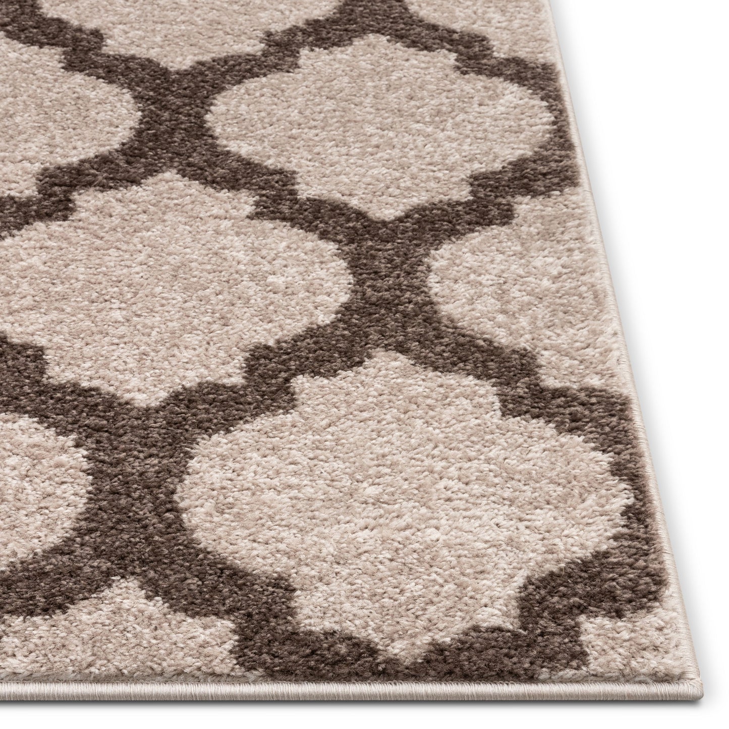 Zoe Natural Modern Trellis Rug MC-52