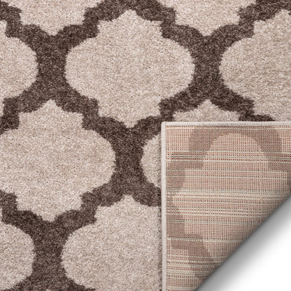 Zoe Natural Modern Trellis Rug MC-52