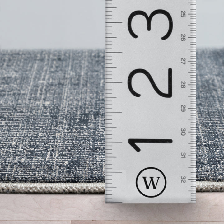 Velluto Como Dark Blue Broadloom Roll VEL-04
