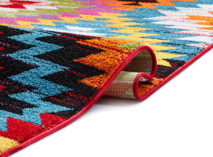 Joy Multi Modern Tribal Rug VI150