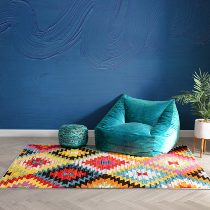 Joy Multi Modern Tribal Rug VI150