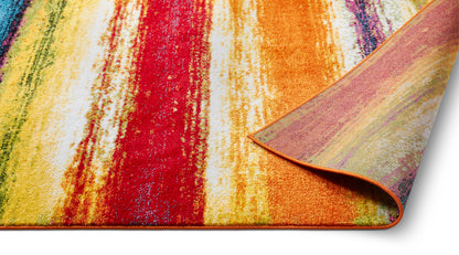 Unbelievable Multi Modern Bright Rug VI51