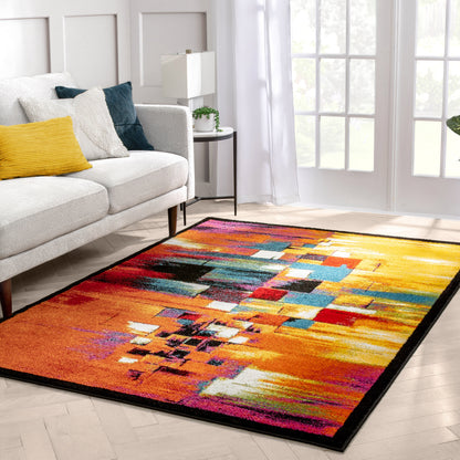 Unforgettable Multi Modern Bright Rug VI71
