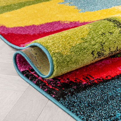 Creativity Multi Modern Bright Rug VI91