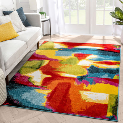 Creativity Multi Modern Bright Rug VI91