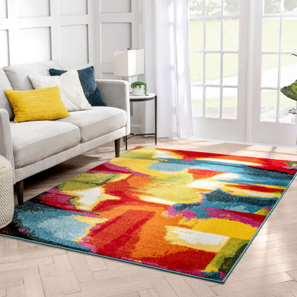 Creativity Multi Modern Bright Rug VI91