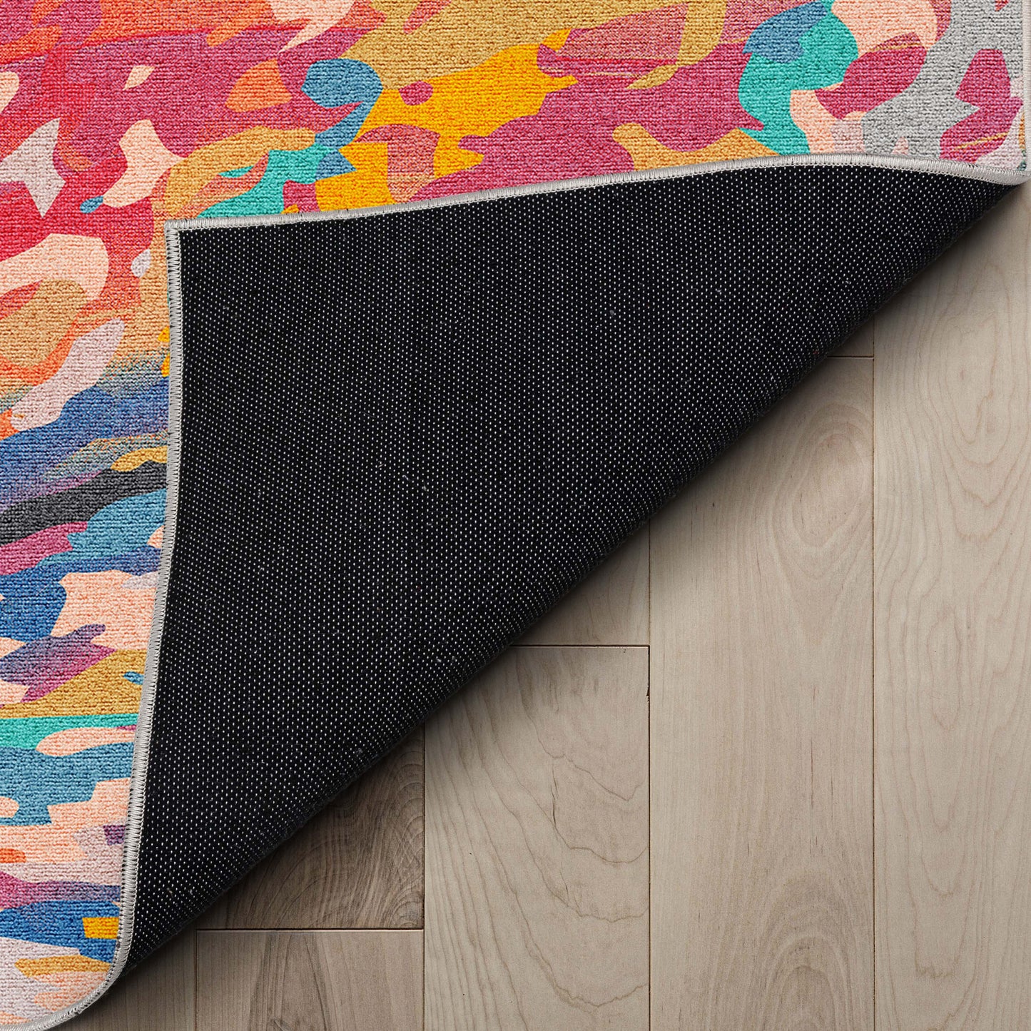 Abstract Harmony Multi Color Rug W-AB-15D