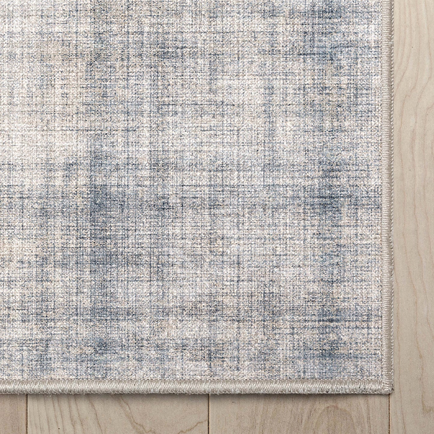 Abstract Rio Blue Cream Rug W-AB-22A