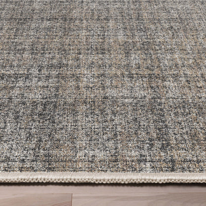 Abstract Burst Beige Anthracite Rug W-AB-23A