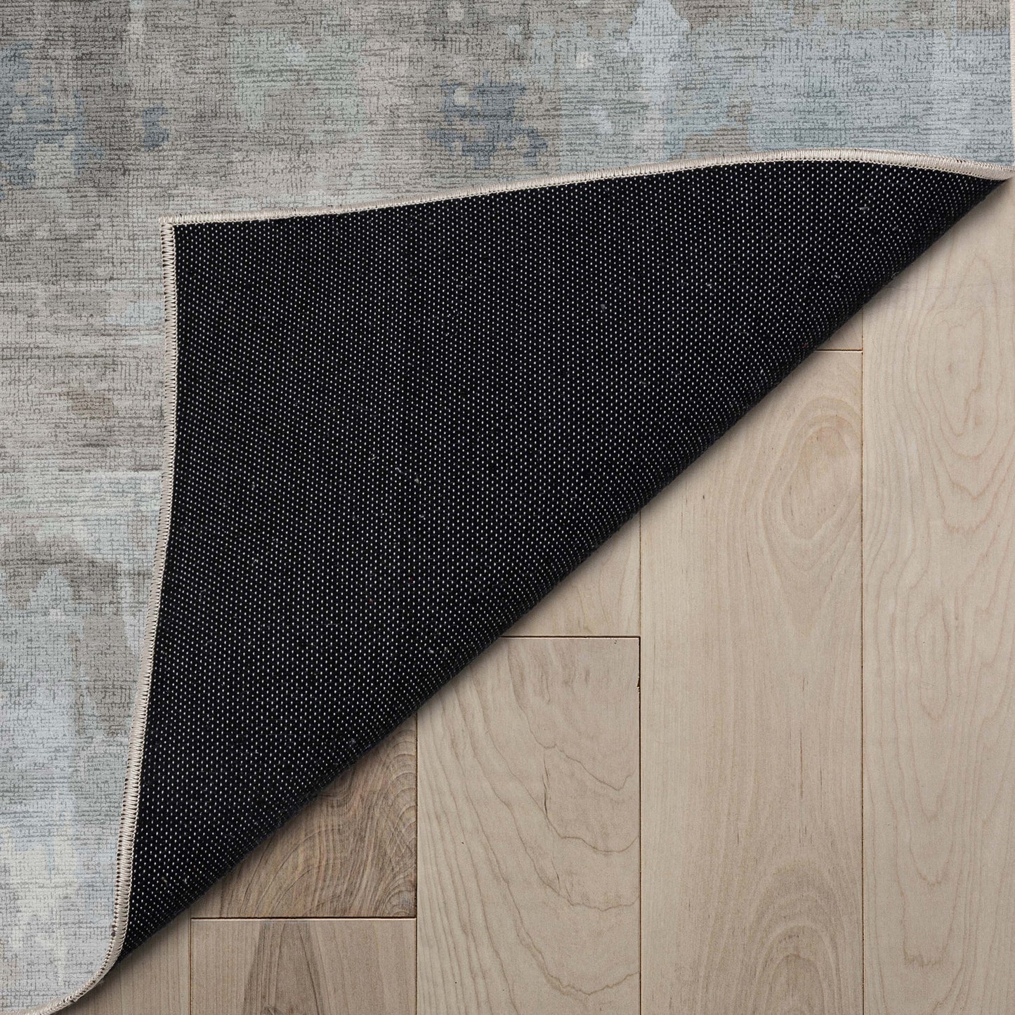 Abstract Toronto Gray Blue Rug W-AB-32B